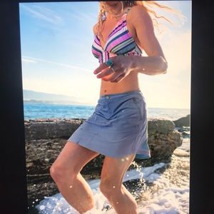 Title Nine Rogue Skort in mineral color